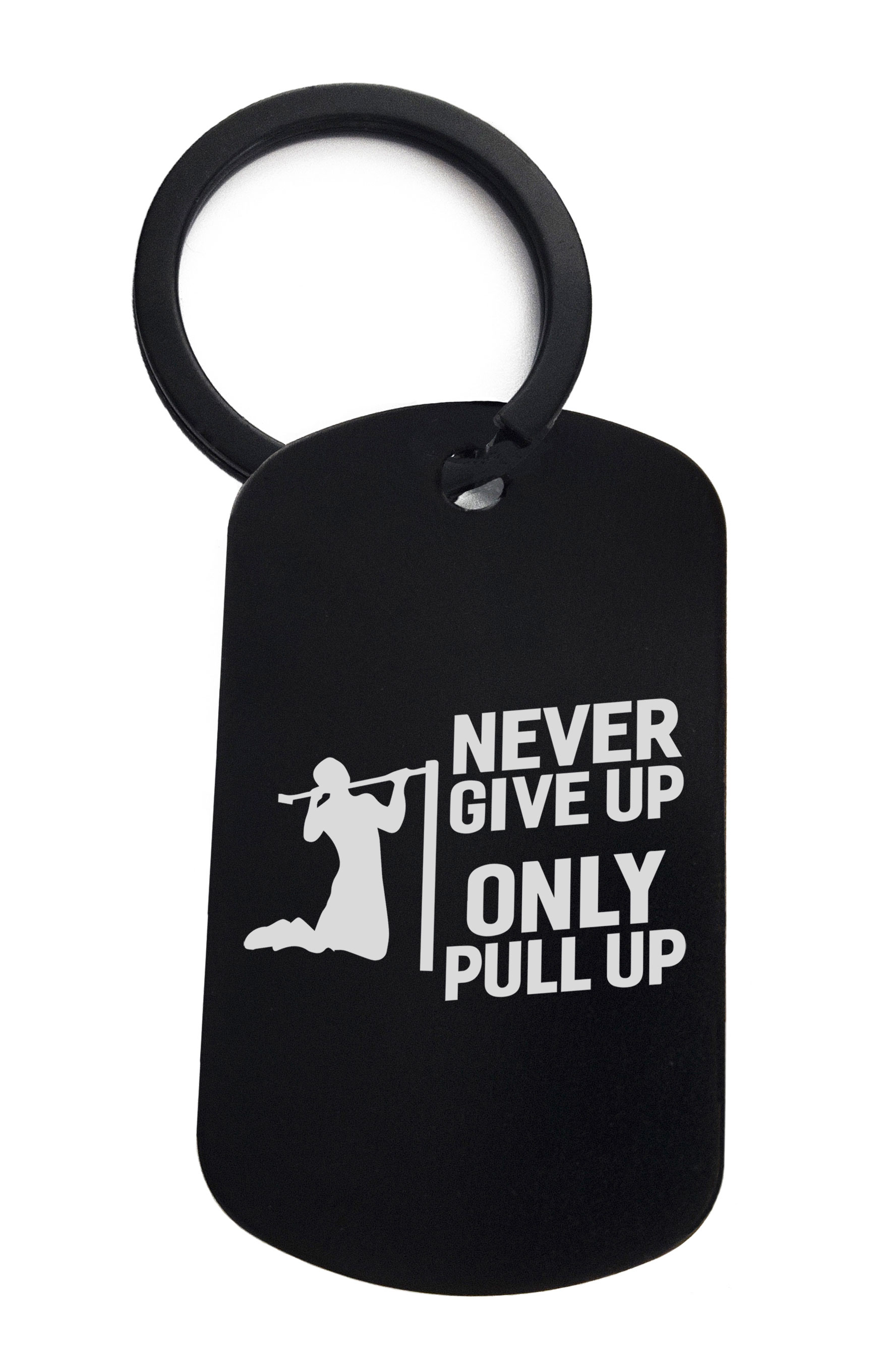 Never Give Up Only Pull Up Workout Motto Motivation Calisthenics