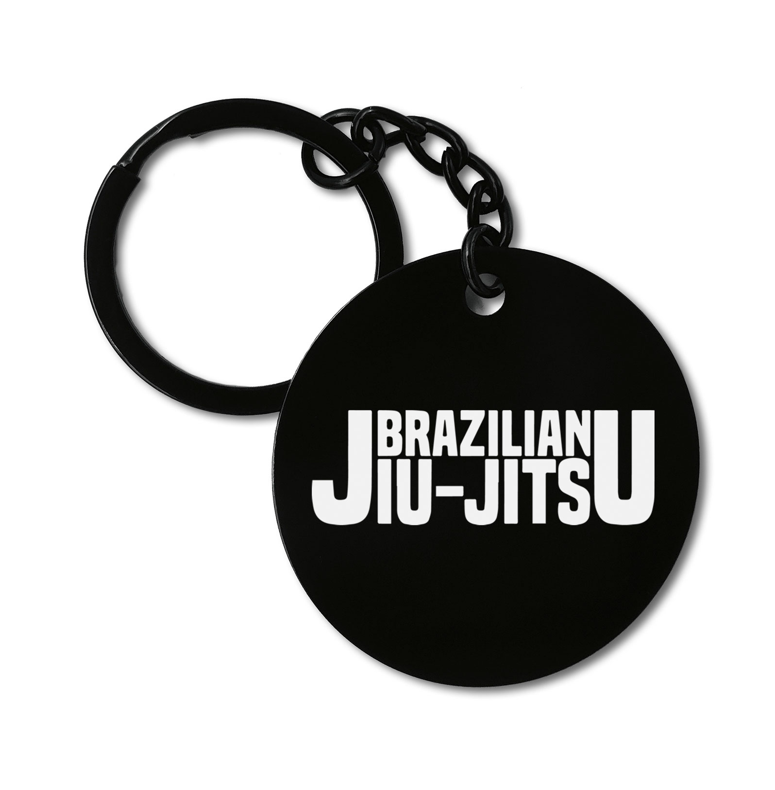 Brazilian Jiu Jitsu Martial Arts MMA Graviruotas metalinis pakabukas su pasirenkamu užkabinimu