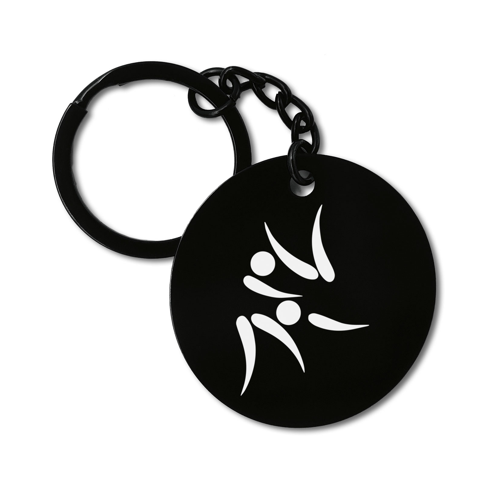 Art of Jujitsu Combat Judo Apparel Graviruotas metalinis pakabukas su pasirenkamu užkabinimu