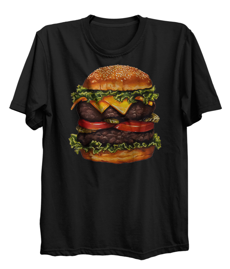 Double Cheeseburger Food Lover