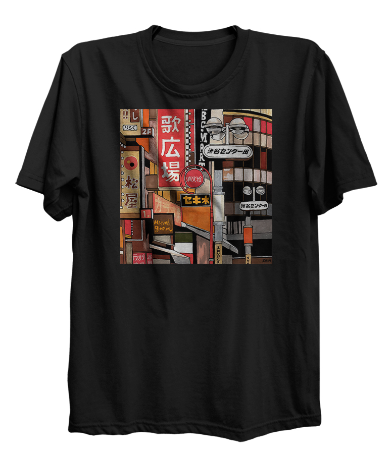 Tokyo Street Signs Japan Vintage