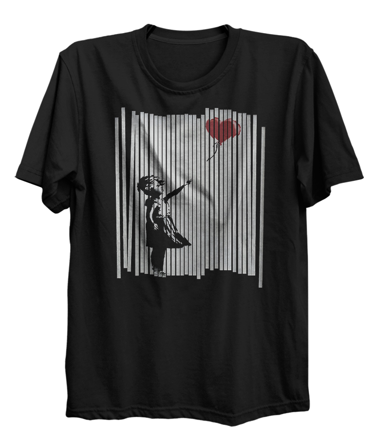 Banksy Legendary Girl With Balloon Shredded Painting