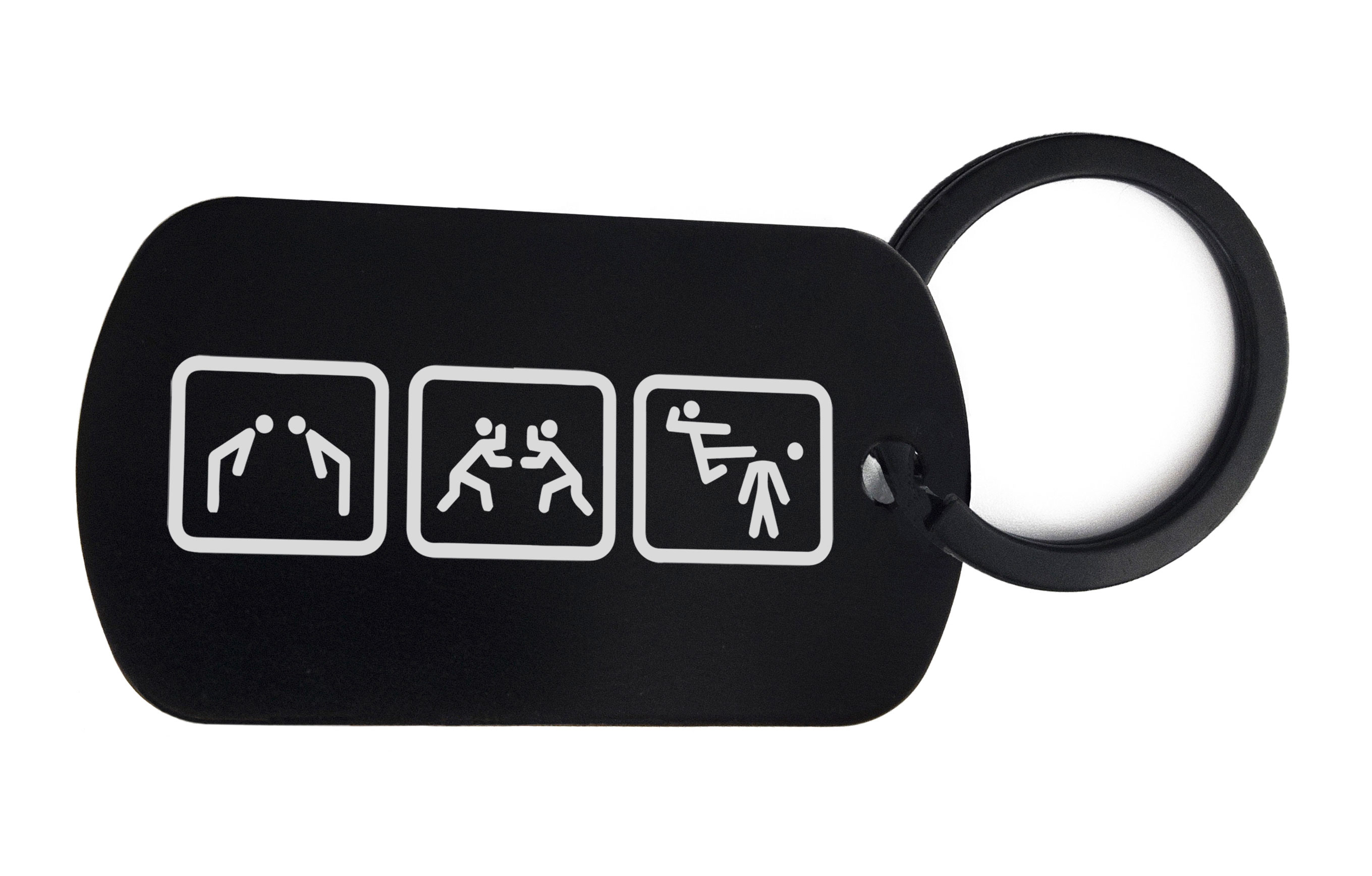 Stick Figure Sparring Funny Martial Art Sport