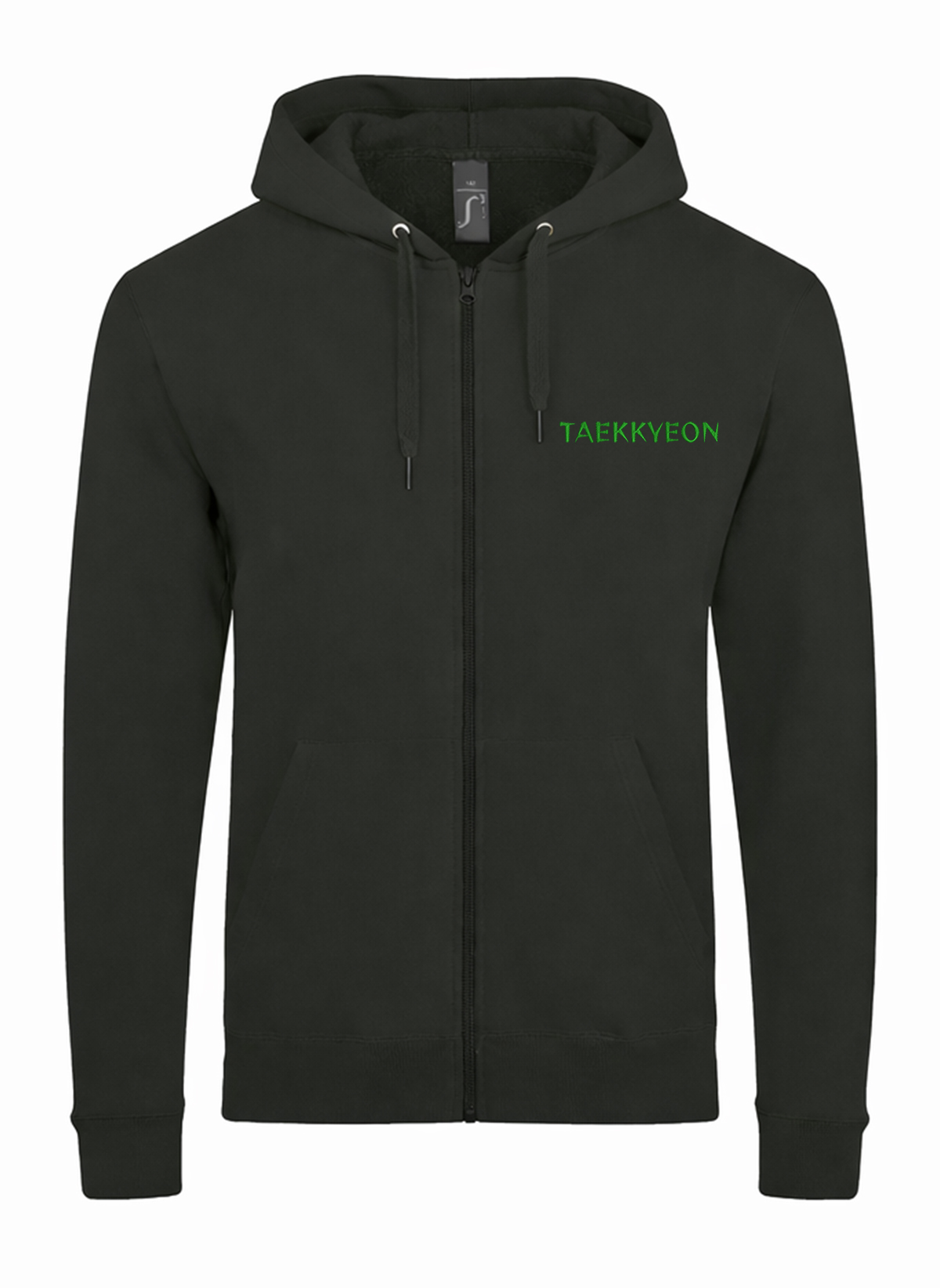 Martial Arts Korean Taekkyeon Unisex džemperis su užtrauktuku ir gobtuvu