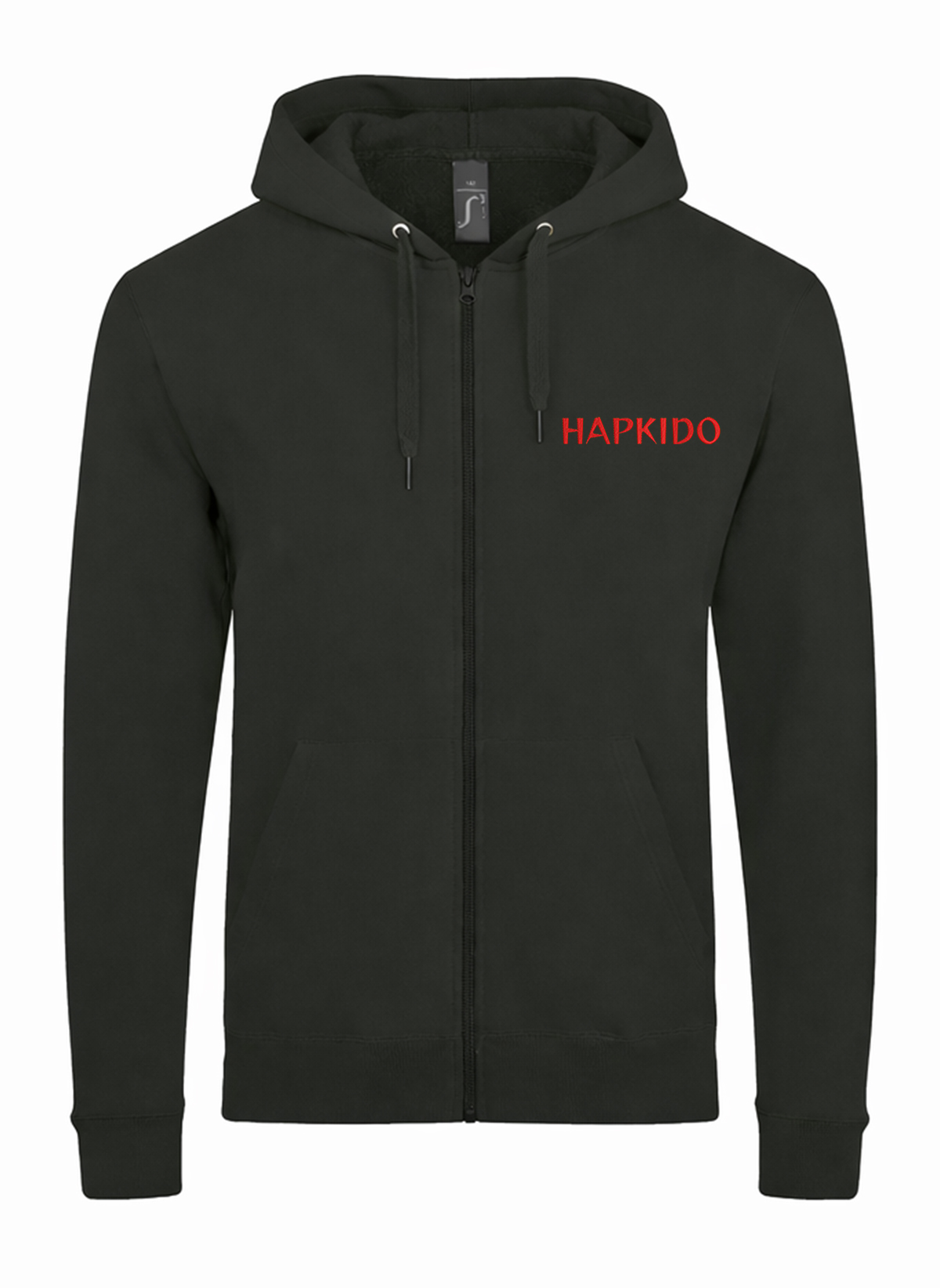Martial Arts Korean Hapkido Unisex džemperis su užtrauktuku ir gobtuvu
